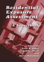 Residential Exposure Assessment A Sourcebook