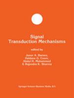 Signal Transduction Mechanisms