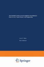 Transportation of Hazardous Materials : Issues in Law, Social Science, and Engineering