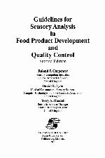 Guidelines for Sensory Analysis in Food Product Development and Quality Control