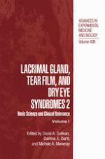 Lacrimal Gland, Tear Film, and Dry Eye Syndromes 2 : Basic Science and Clinical Relevance