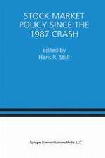 Stock Market Policy Since the 1987 Crash : a Special Issue of the Journal of Financial Services Research