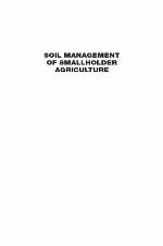Soil management of smallholder agriculture