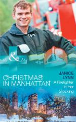 A firefighter in her stocking