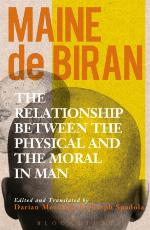 The relationship between the physical and the moral in man