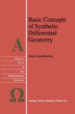 Basic concepts of synthetic differential geometry