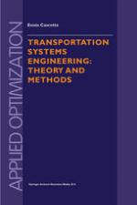 Transportation Systems Engineering: Theory and Methods