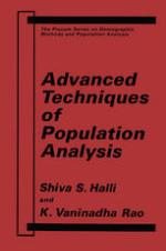 Advanced techniques of population analysis