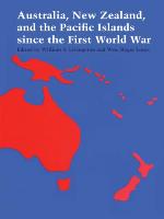 Australia, New Zealand, and the Pacific Islands Since the First World War