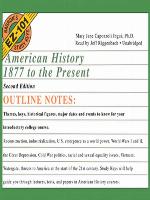 American History, 1877 to the Present, Second Edition