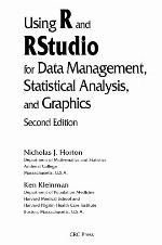 Using R and Rstudio for Data Management, Statistical Analysis, and Graphics