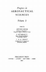 Progress in aeronautical sciences. Volume 3