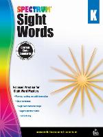 Spectrum Sight Words, Grade K