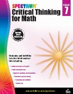 Spectrum Critical Thinking for Math, Grade 7