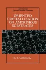Oriented Crystallization on Amorphous Substrates.