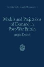Models and Projections of Demand in Post-War Britain