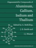 Organometallic compounds of aluminum, gallium, indium, and thallium