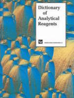 Dictionary of analytical reagents