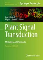 Plant Signal Transduction Methods and Protocols