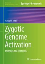 Zygotic Genome Activation Methods and Protocols