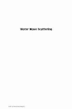 Water Wave Scattering