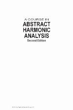 A course in abstract harmonic analysis