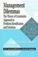 Management dilemmas : the theory of constraints approach to problem identification and solutions