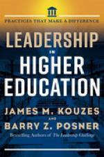 Leadership in Higher Education