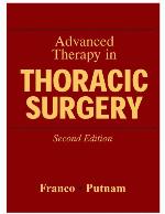 Advanced Therapy in Thoracic Surgery [With CDROM]