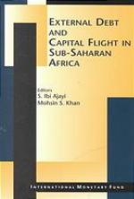 External Debt and Capital Flight in Sub-Saharan Africa