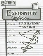 Expository Writing Teacher's Notes and Answer Key