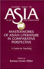 Masterworks of Asian Literature in Comparative Perspective