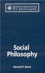 Social Philosophy