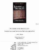 Judaism and Disability