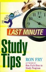 Last Minute Study Tips