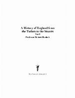 A History of England from the Tudors to the Stuarts