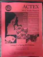 ACTEX MLC study manual