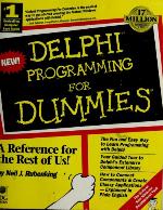 Delphi Programming for Dummies