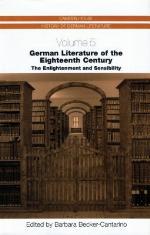 German Literature of the Eighteenth Century