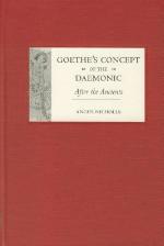 Goethe's Concept of the Daemonic
