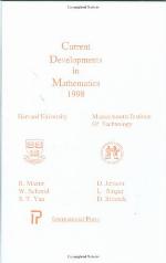 Current Developments In Mathematics 1998