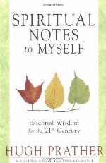 Spiritual Notes to Myself