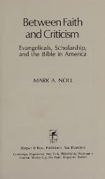 Between Faith and Criticism