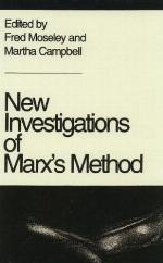 New Investigations of Marx's Method