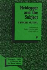 Heidegger and the Subject
