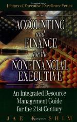 Accounting and Finance for the Nonfinancial Executive