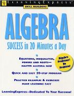 Algebra Success in 20 Minutes a Day