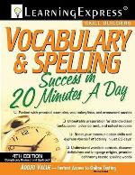 Vocabulary &amp; Spelling Success in 20 Minutes a Day