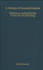 A History of Reasonableness