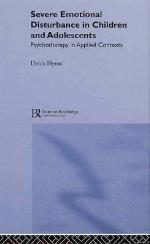 Severe Emotional Disturbance in Children and Adolescents